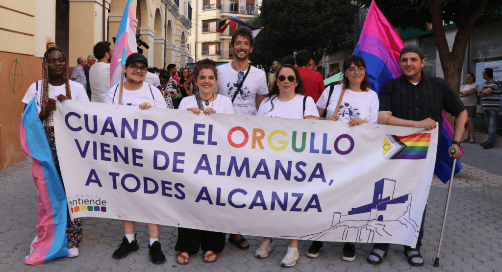 Así fue el primer Orgullo LGTB de Almansa 2022 La Tinta de Almansa