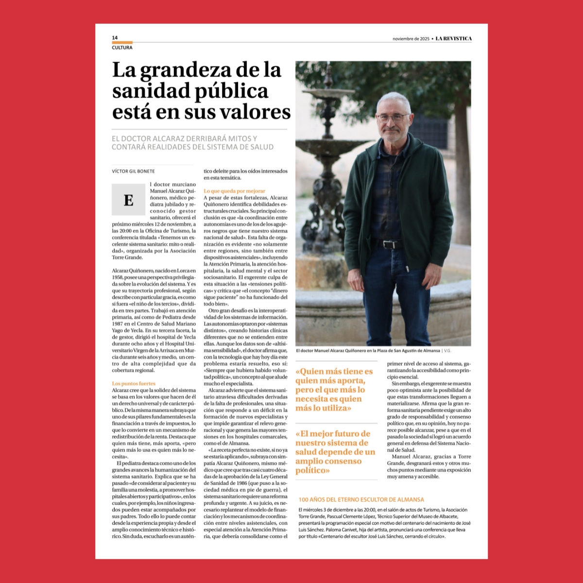 La Revistica Entrevista doctor Manuel