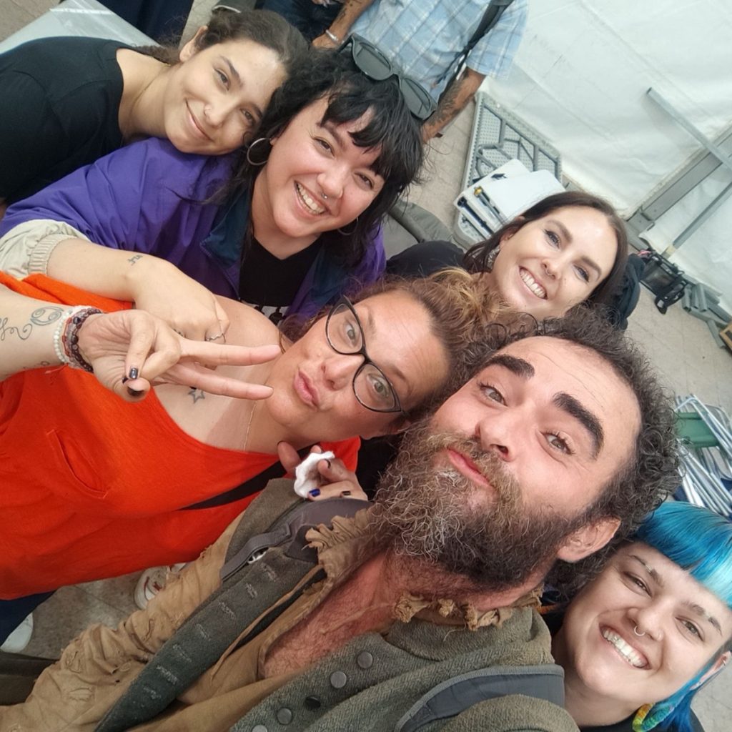 Imagen realizada durante la grabación