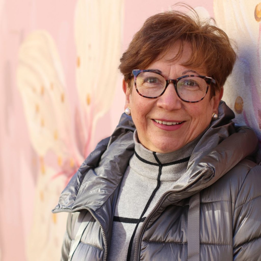 Rosario Gosálvez, socia veterana de la AECC Almansa, estuvo en el inicio de la Ruta Pantanera, hace diez años