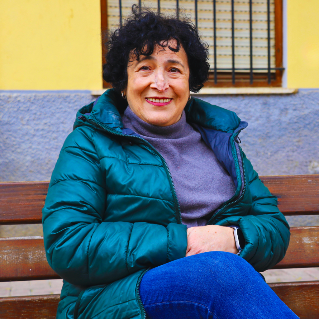 Aída Rico, usuaria y vocal de AFEPAL I V.G