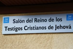 Salón de los Testigos de Jehová - Religiones en Almansa