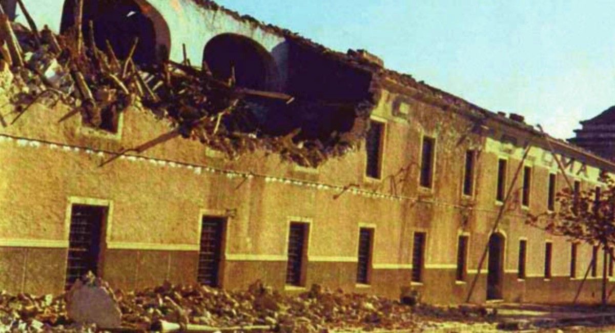1973 Destrucción de la Fábrica de Calzados Coloma Pedro Esteban Arocas