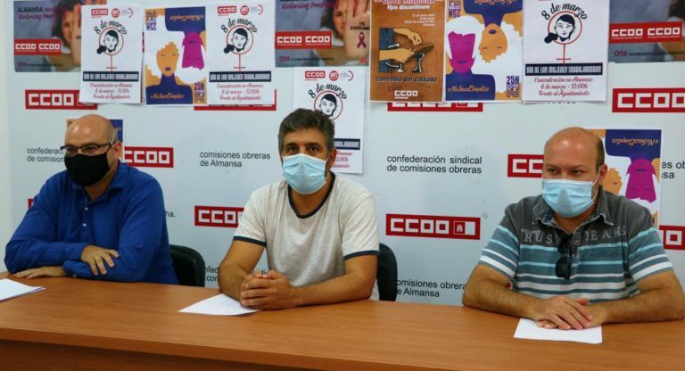 CCOO sobre el fallecimiento de un trabajador en Almansa