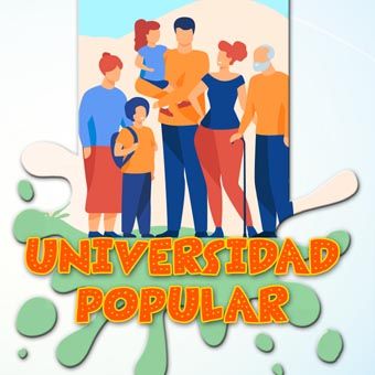 Imagen promocional de los Cursos de la Universidad Popular