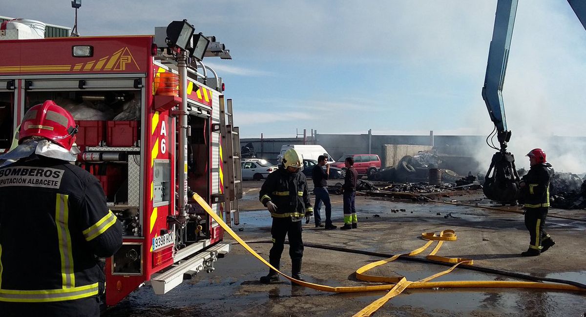 Epis bomberos albacete