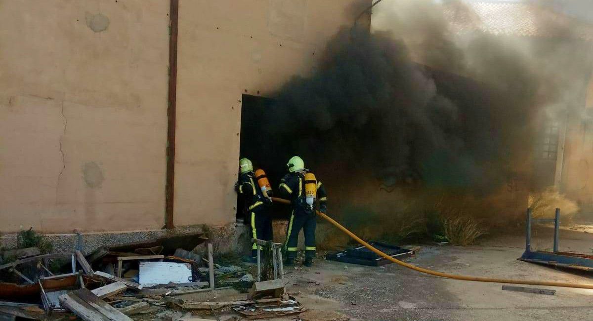 incendio en almansa