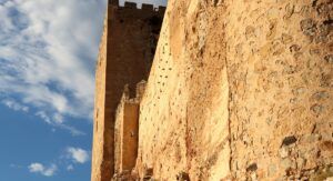 Castillo de Almansa derrumbe