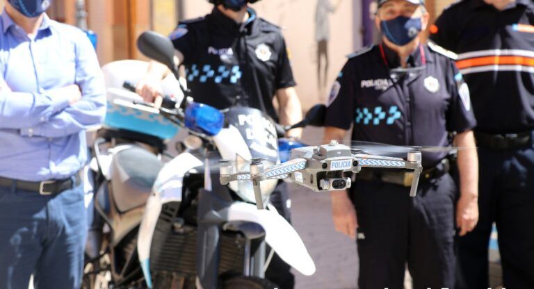 Dron Policia Local Almansa