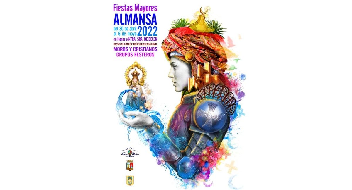 cartel fiestas de mayo 2022 almansa