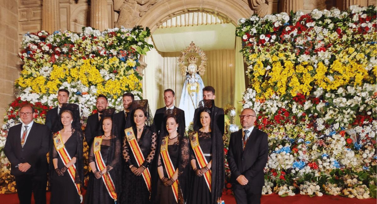 Ofrenda a la Virgen de Belén Almansa 2022