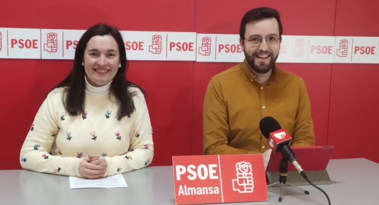 Javier Navarro, Clara López, PSOE Almansa