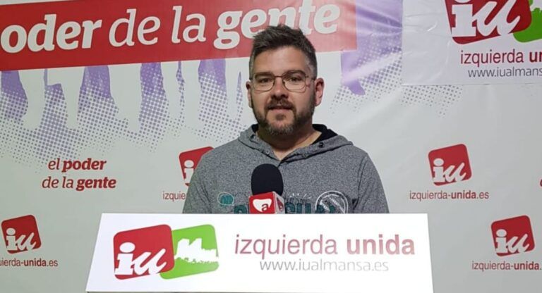 Cristian Ibáñez IU accesos Almansa