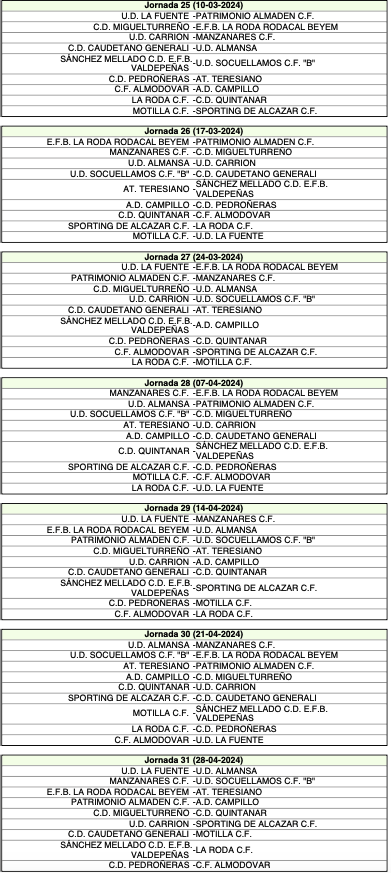 Primera Autonómica Preferente Grupo 1 