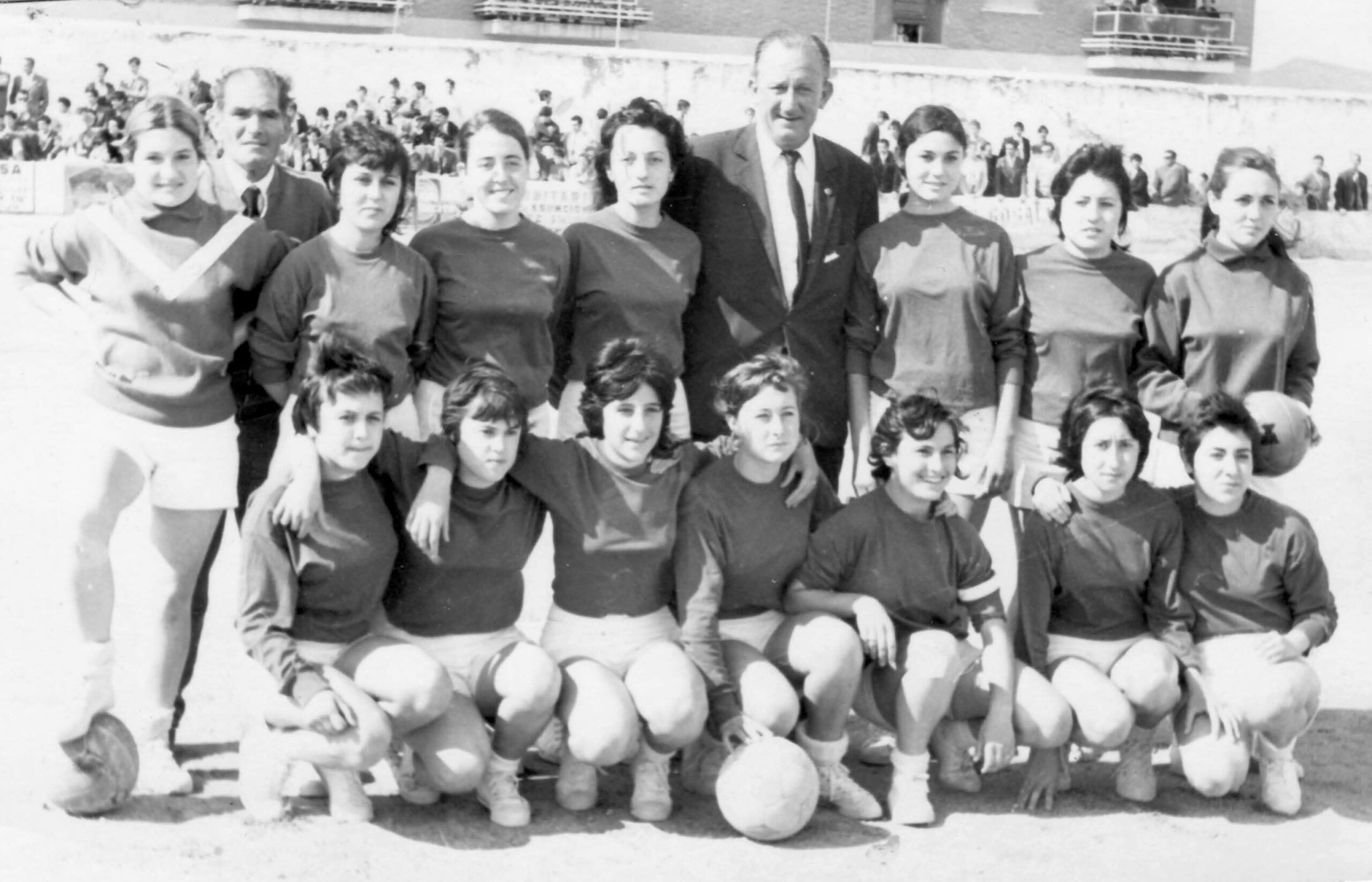 Fútbol femenino equipo Almansa Villena 1971