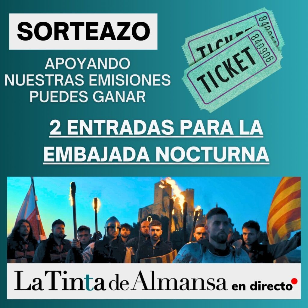 Sorteo Embajada Fiestas con La Tinta de Almansa