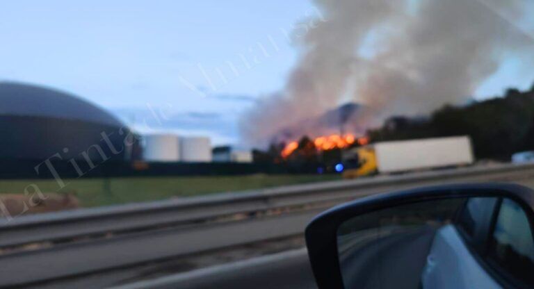 incendio planta biogás llutxent