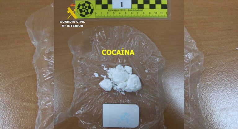 detenido almansa cocaína persecución