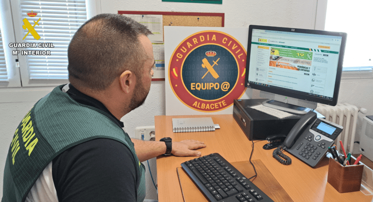 guardia civil Albacete estafa