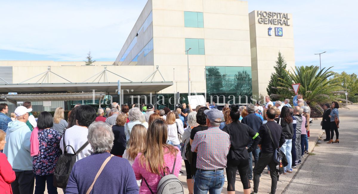 manifestación sanidad pública almansa