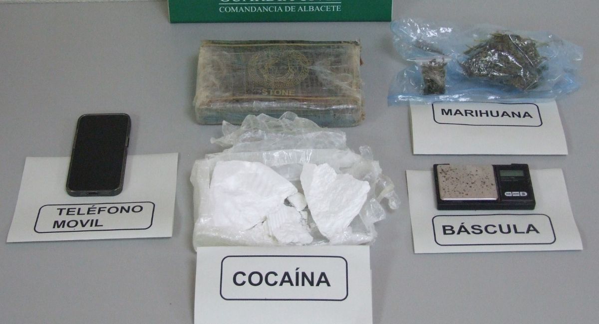 detenidos almansa cocaína