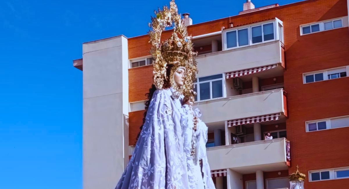 procesión centenario misa almansa virgen belén