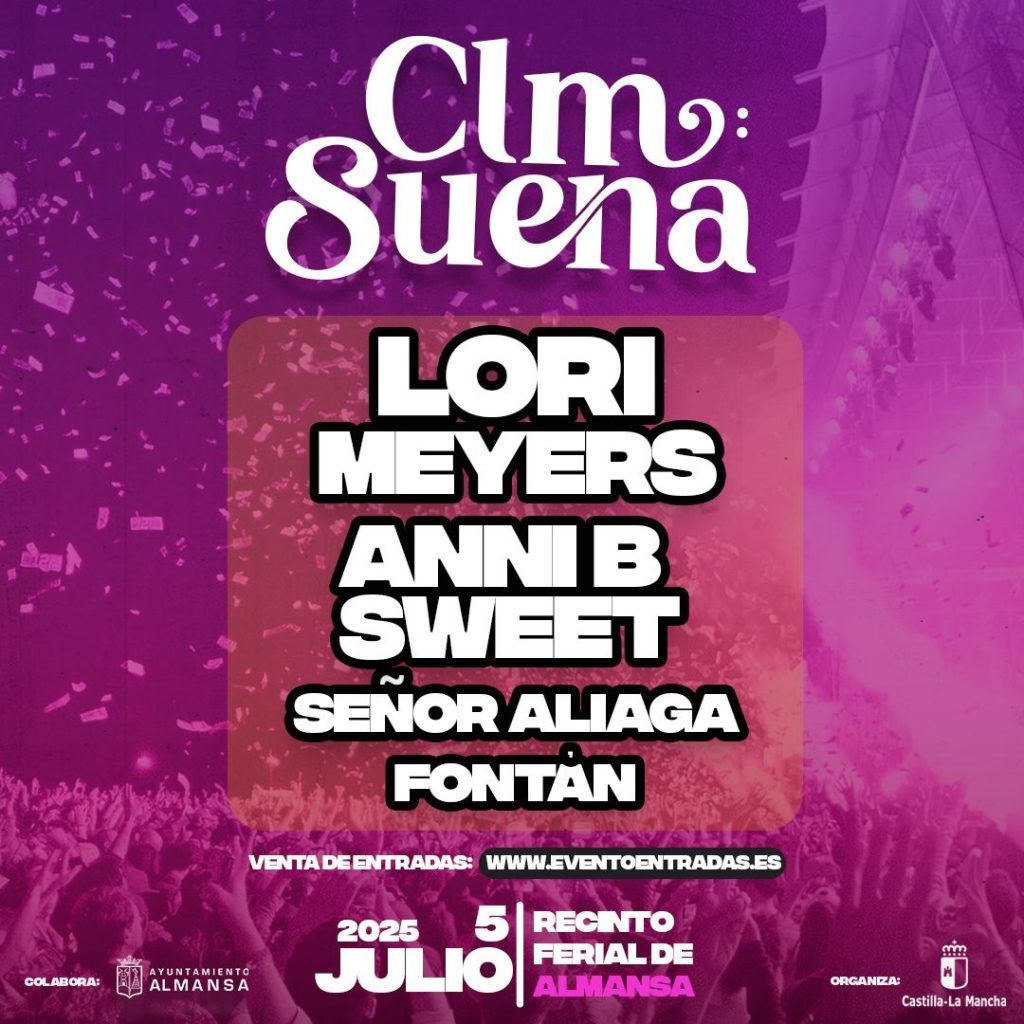 cartel festival música almansa clm suena