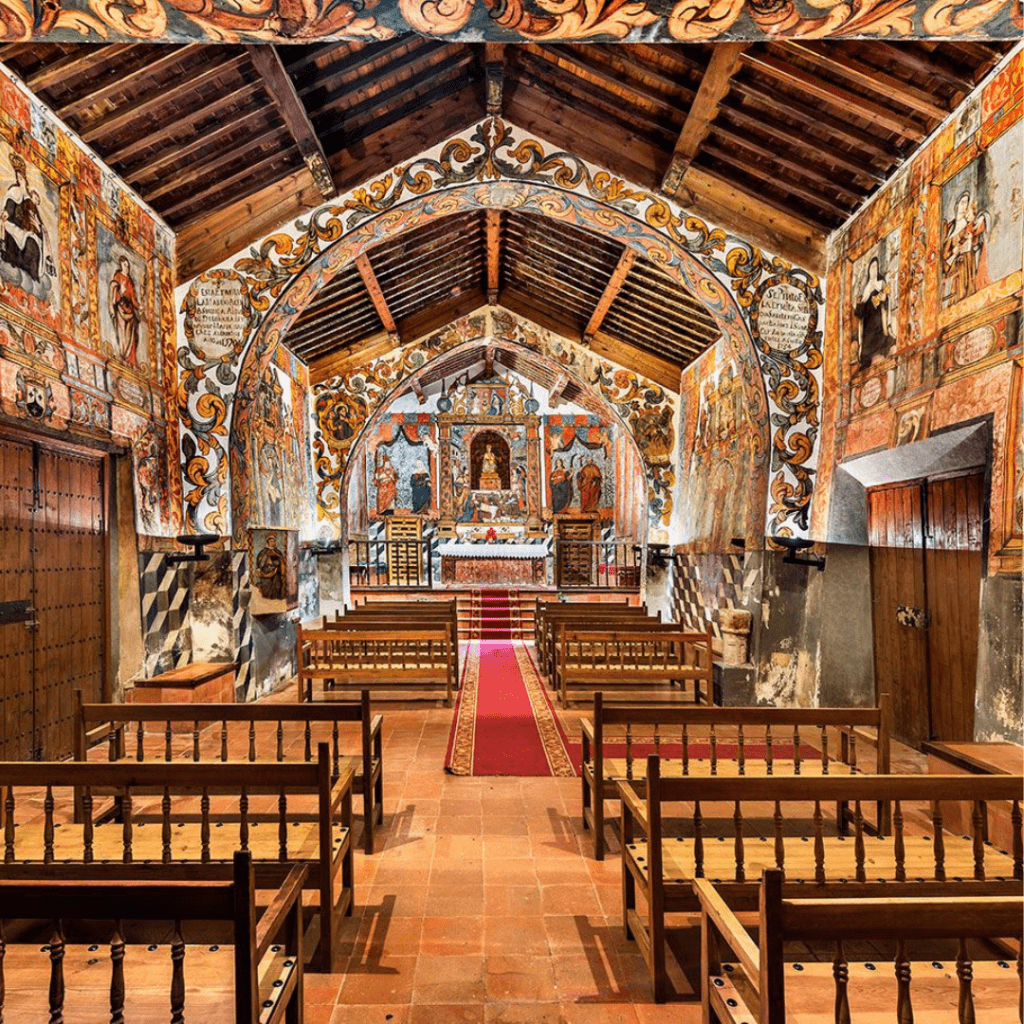 Interior del Santuario de Belén, joya oculta en Liétor