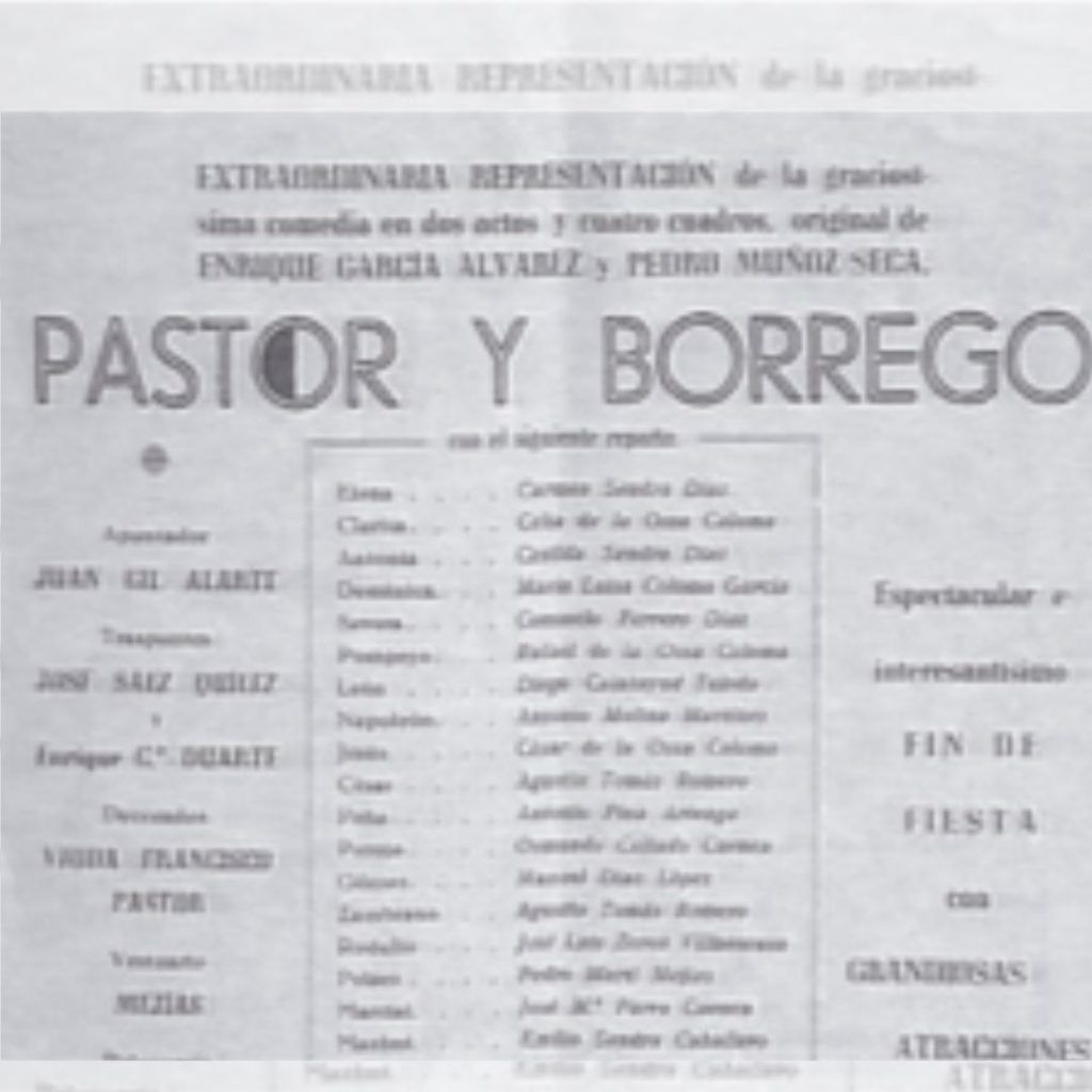 estreno pastor borrego teatro Almansa