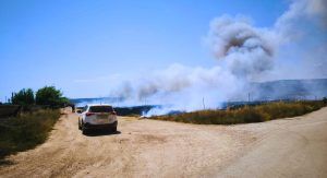 incendio forestal Almansa Hondo