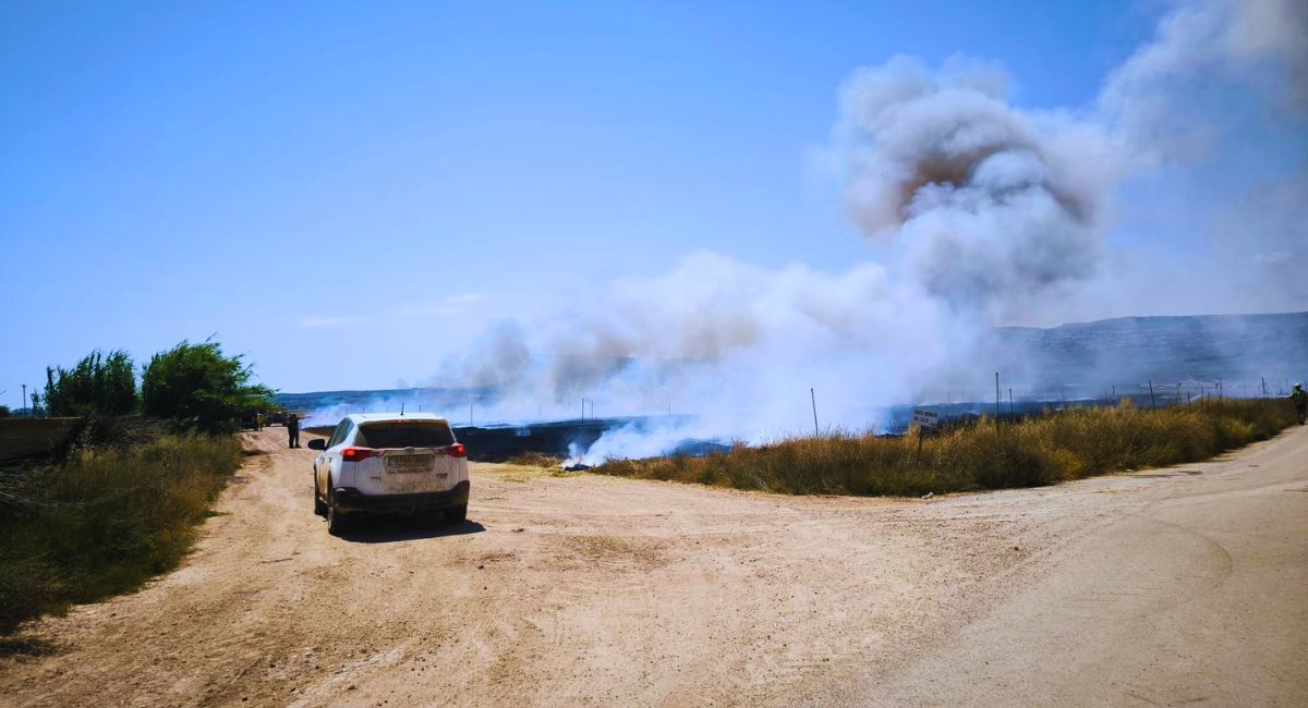 incendio forestal Almansa Hondo