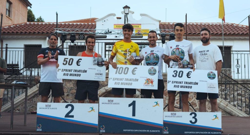 podio masculino sprint