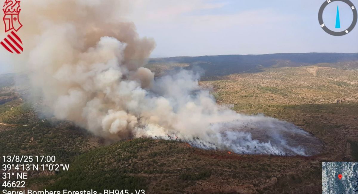 incendio forestal teresa cofrentes almansa
