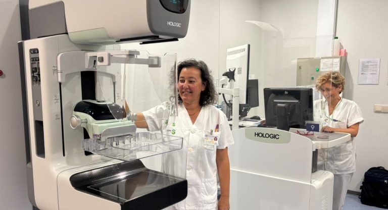 mamógrafo hospital Almansa