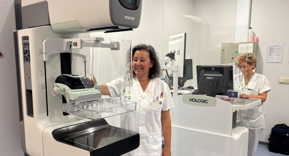 mamógrafo hospital Almansa