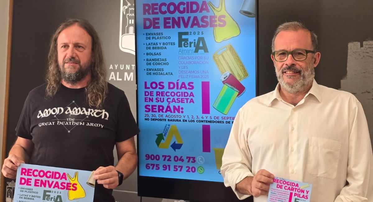 recogida residuos feria Almansa 2025