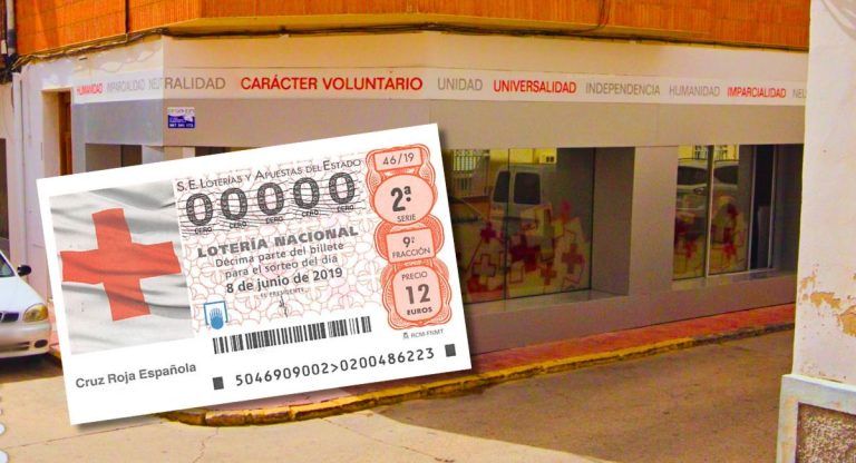 cruz roja almansa lotería robada