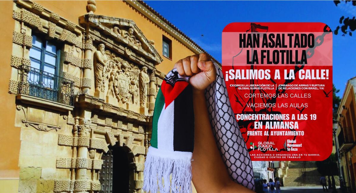 flotilla Almansa concentración