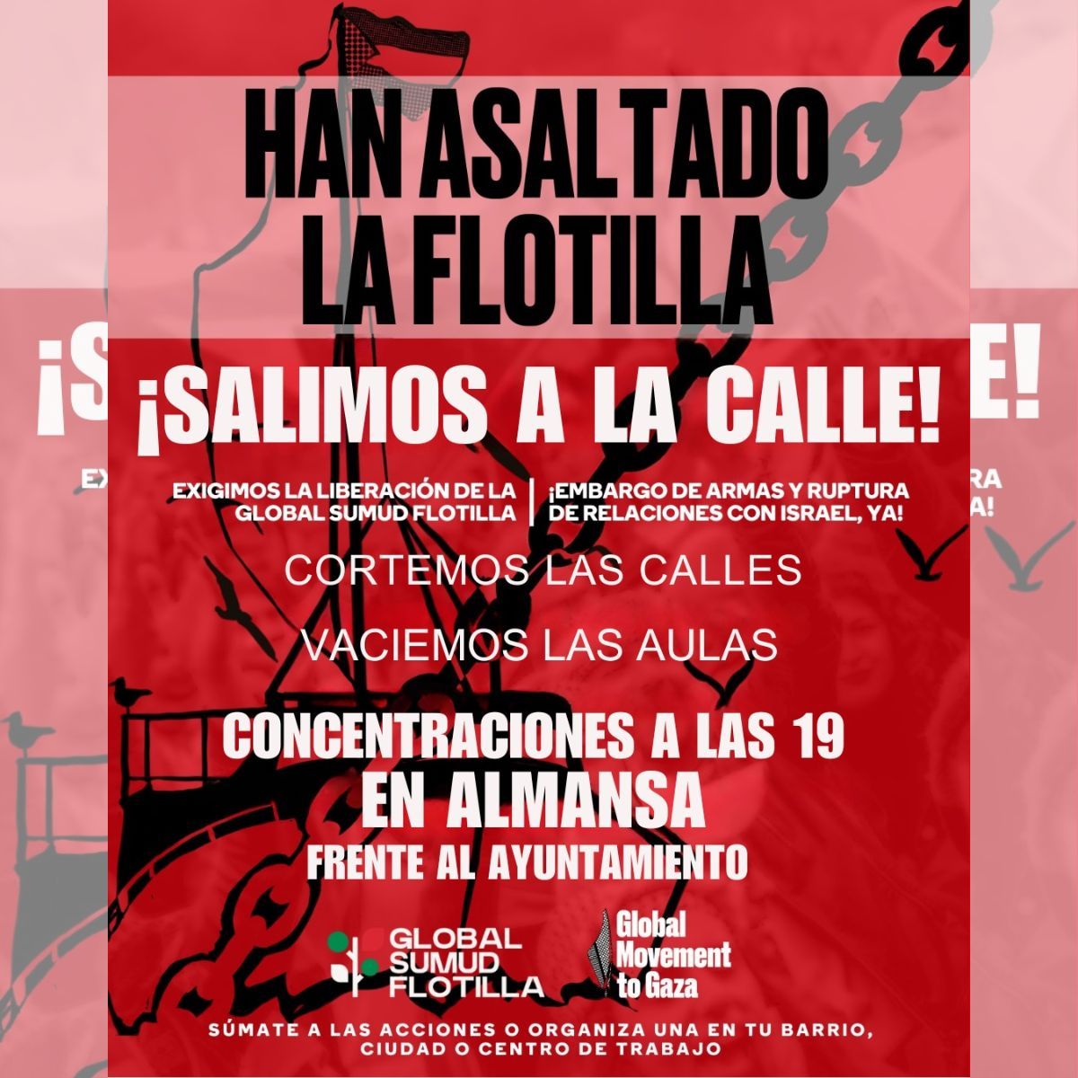 flotilla concentración Almansa