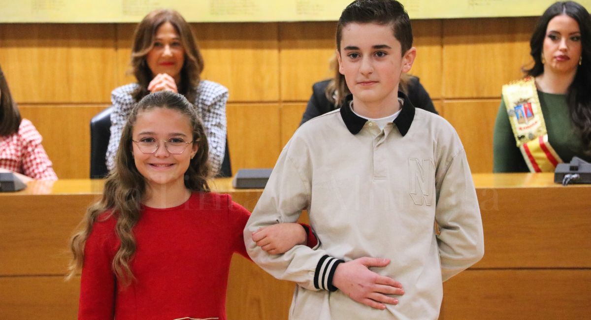 reina infantil fiestas almansa 2026 y presidente de la comisión infantil