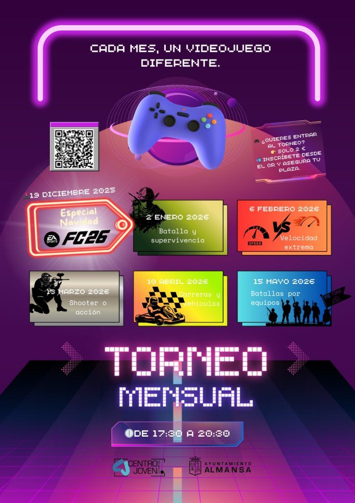cartel torneo programación navidad