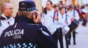 policía local almansa agente