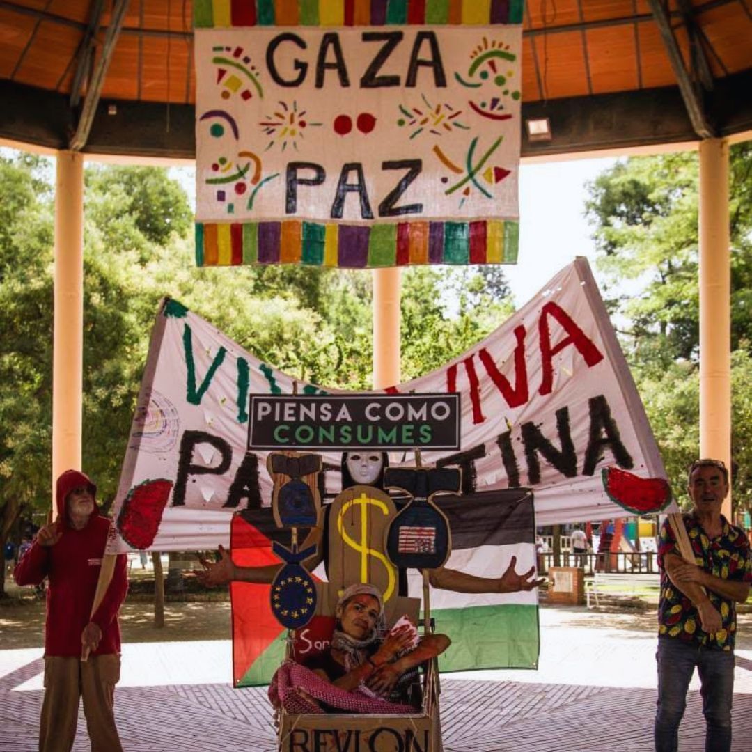 Gaza paz colectivo vecinal Almansa