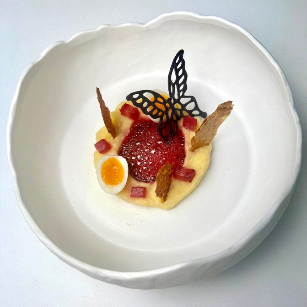 Plato ajoarriero Javier Espinosa