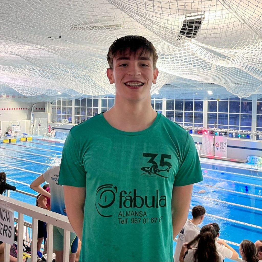 Rafael Pastor club natación Almansa