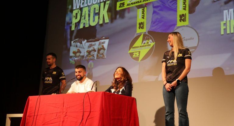 media maratón Almansa presentación 2026