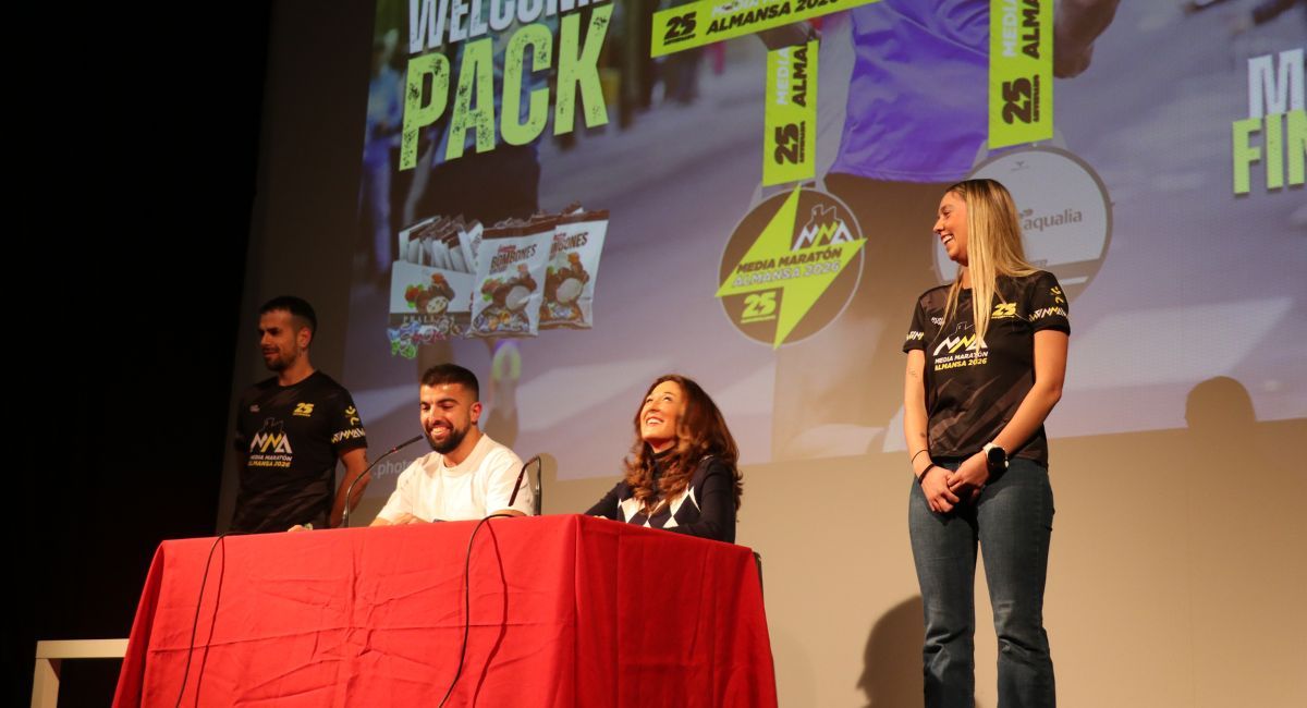 media maratón Almansa presentación 2026