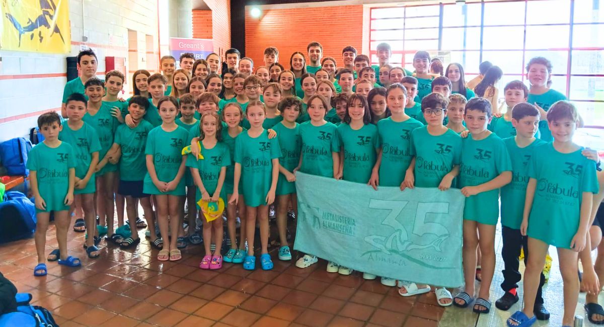 nuevo éxito Club Natación Almansa