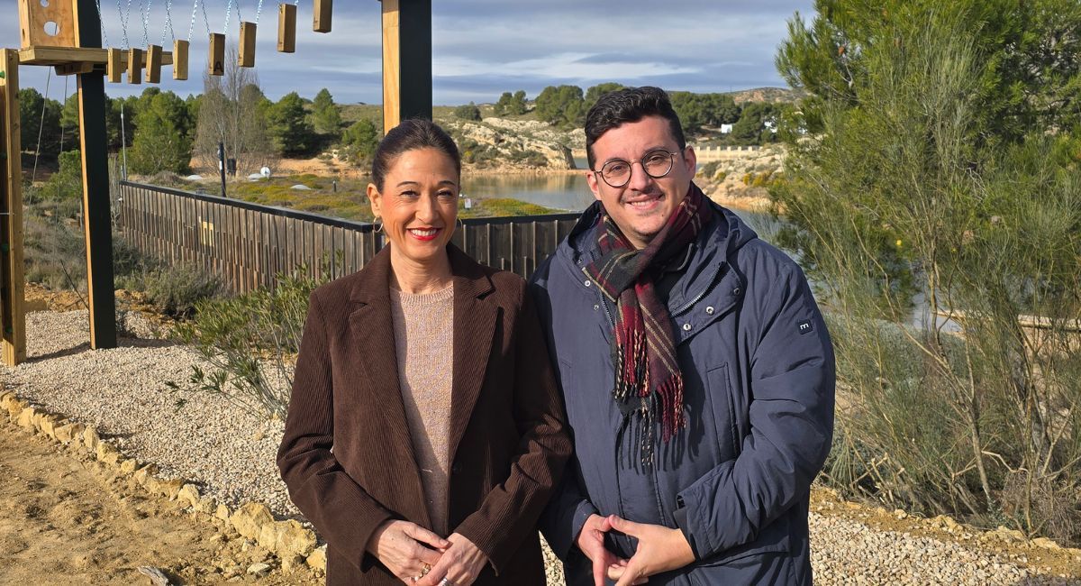 parque multiaventura pantano Almansa