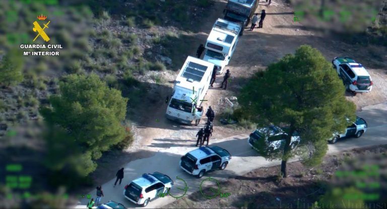 parte policial rave Albacete